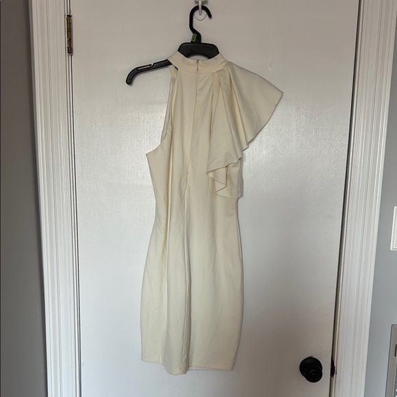 Lulus Cream Sleeveless Dress- size medium - Picture 2 of 3